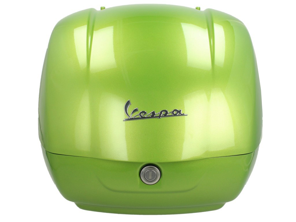 Top case d'origine pour Vespa GTS - vert / vert gemme / vert espoir 341/A