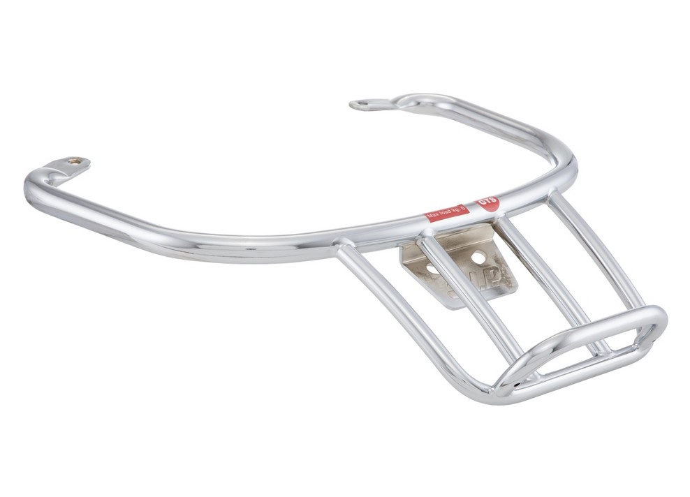 Porte-bagages / barre de maintien passager arrière 70's pour Vespa GTS/GTV/GT 125-300ccm 4T LC, chrome