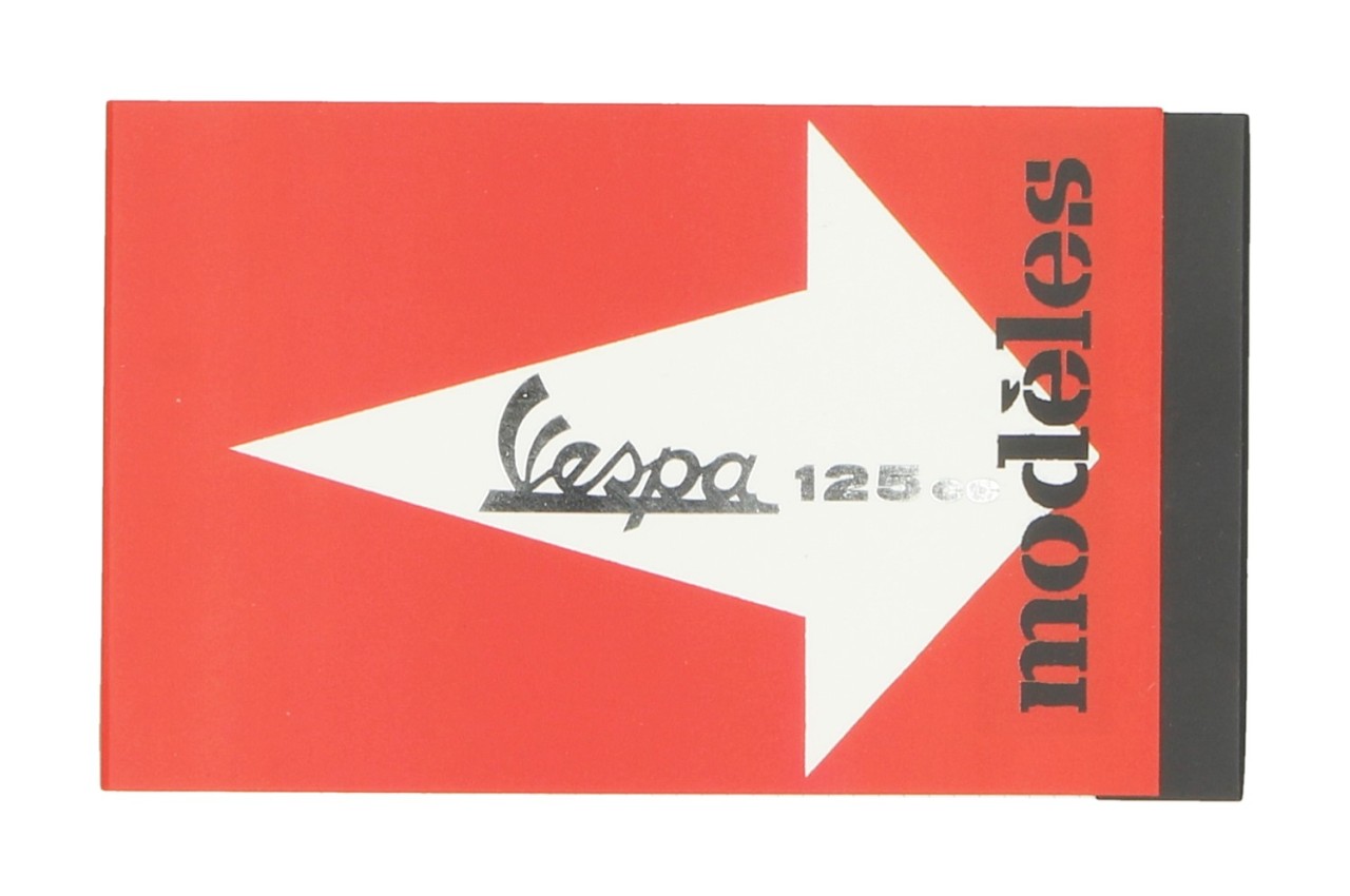 Pack de produits dérivés Vespa Servizio 125