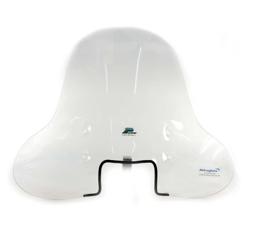 Pare-brise CUPPINI haut pour Vespa S 50-150ccm, clair