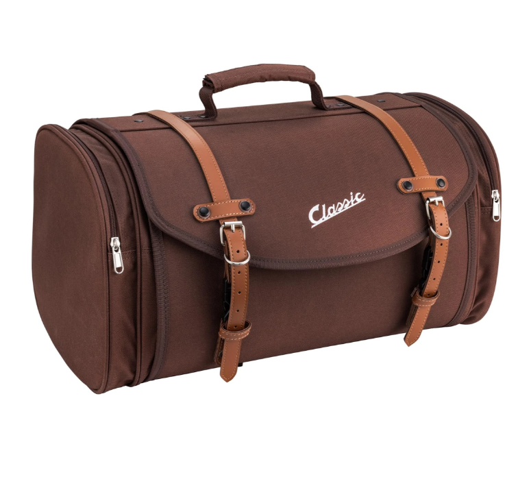 Sac "Classic" grand pour Vespa, nylon, tobacco marron