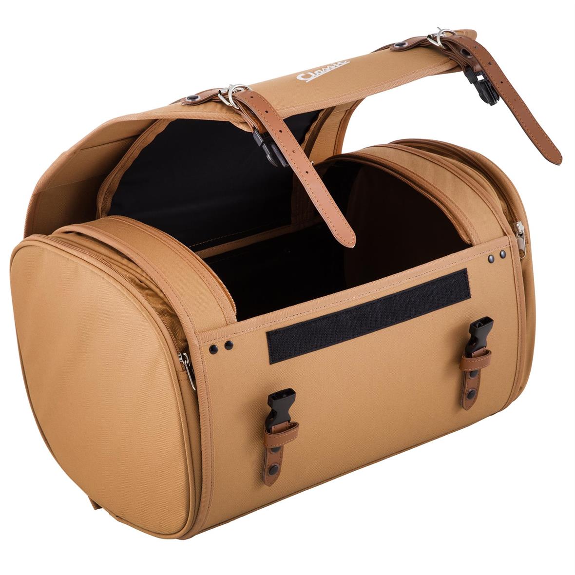 Sac "Classic" grand pour porte-bagages pour Vespa - marron, nylon