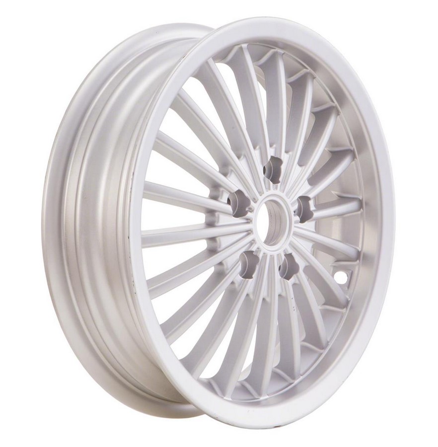 Jante avant/arrière pour Vespa GTS/GTS Super/GTV/GT 60/GT/GT L 125-300ccm, argent