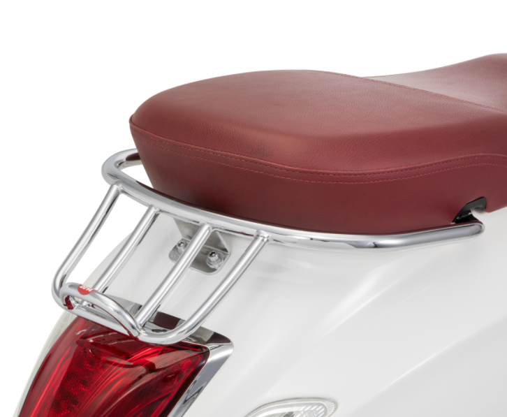 Porte-bagages/barre de maintien de la selle chromé pour Vespa Primavera/Sprint 50-150ccm 2T/4T AC