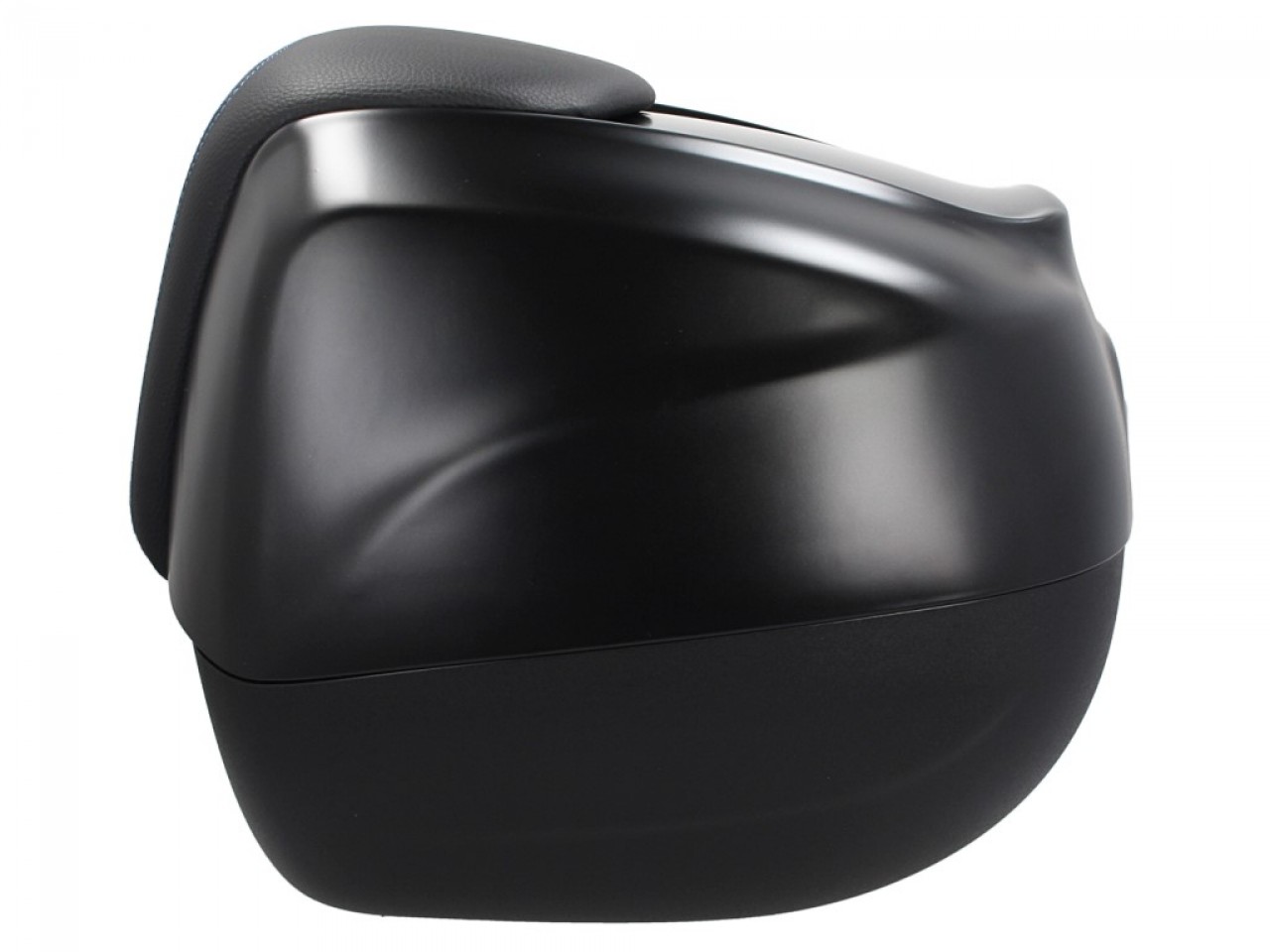 Topcase 37L pour Beverly Original Piaggio - NERO CARBONIO (POLICE) 93/B
