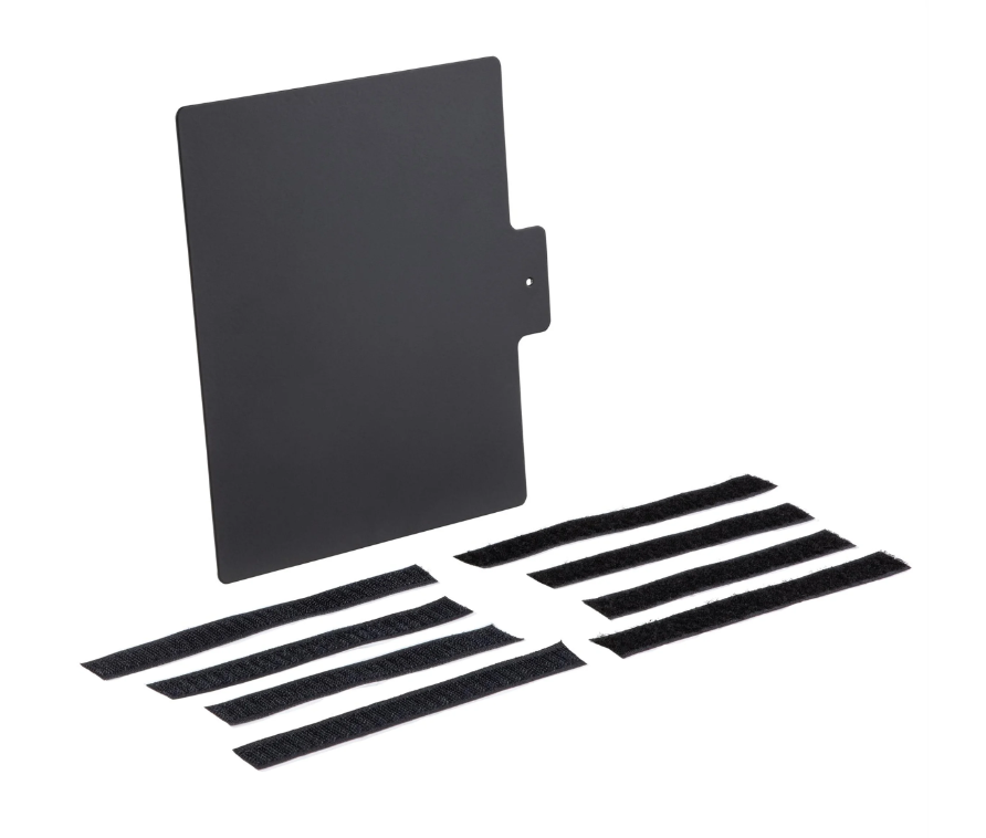 Support de plaque d'immatriculation arrière pour Vespa GTS/GTS Super/GTV/GT, noir