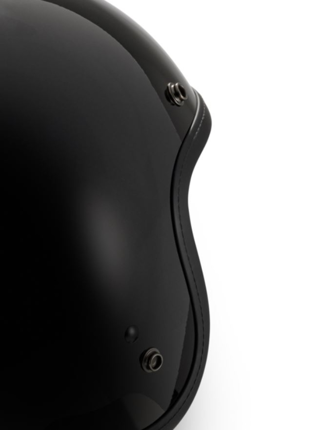Casque jet Vespa Versilia noir
