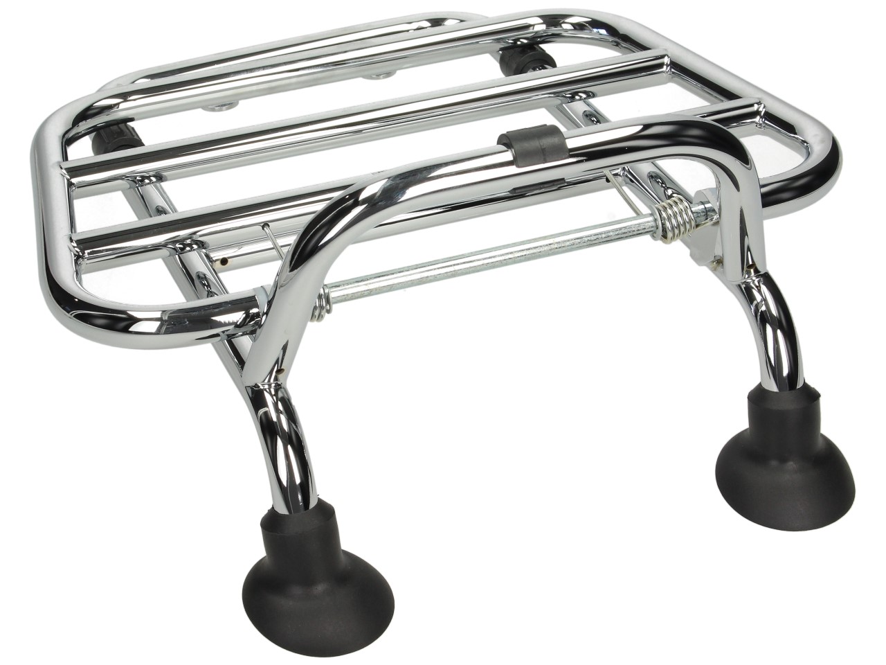 Porte-bagages, avant, chromé, pliable, pour Vespa GTS