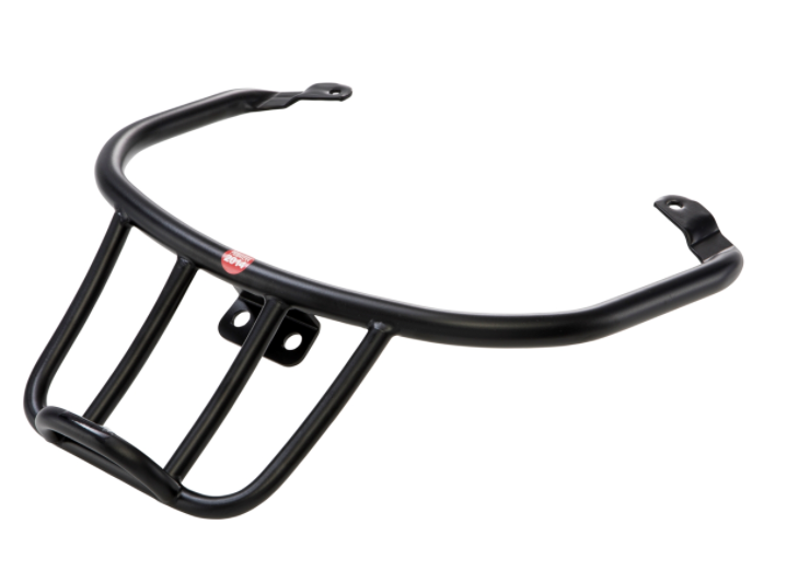 Porte-bagages/barre de maintien de la selle noir mat pour Vespa Primavera/Sprint 50-150ccm 2T/4T AC
