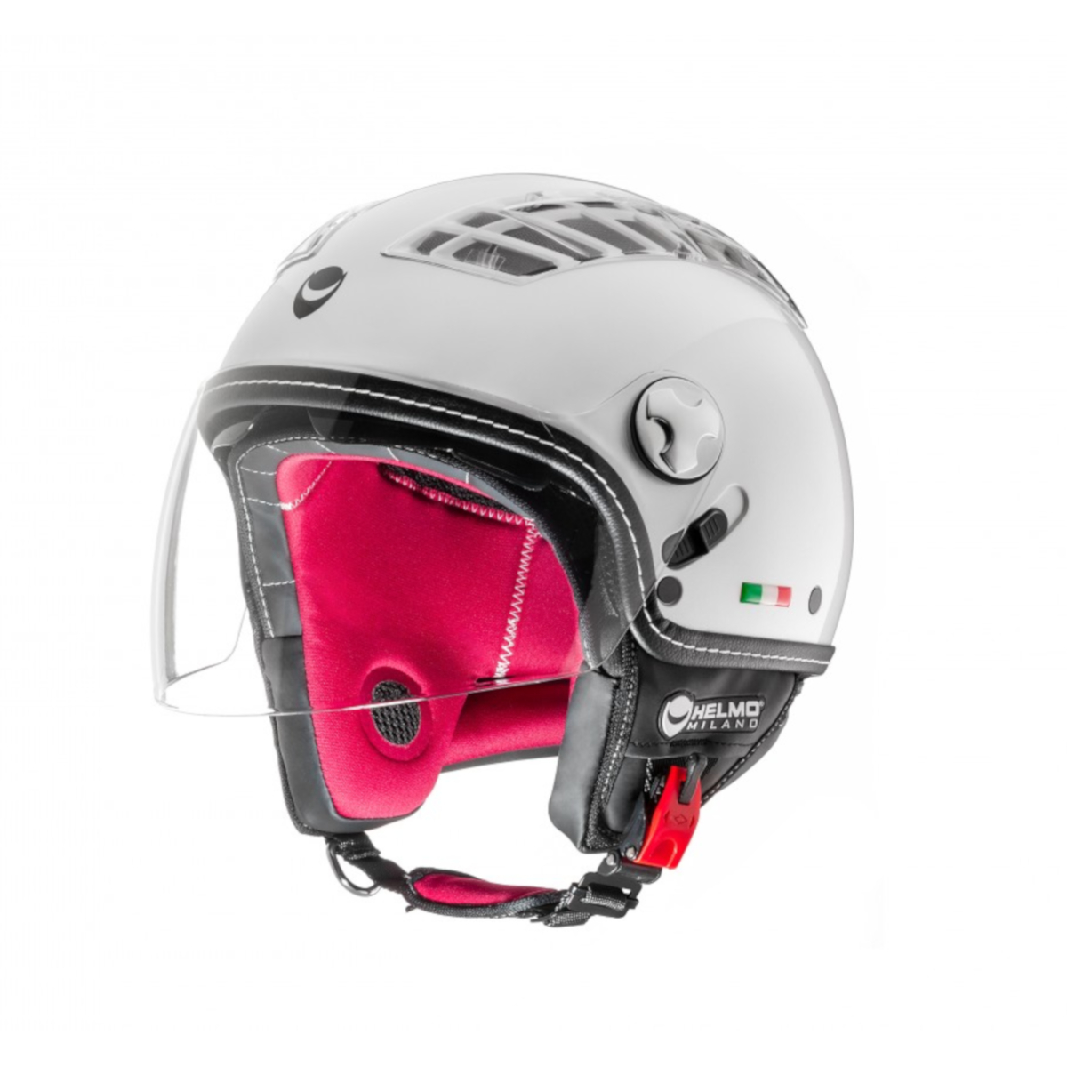 Helmo Milano Demi Jet, turbine, blanc