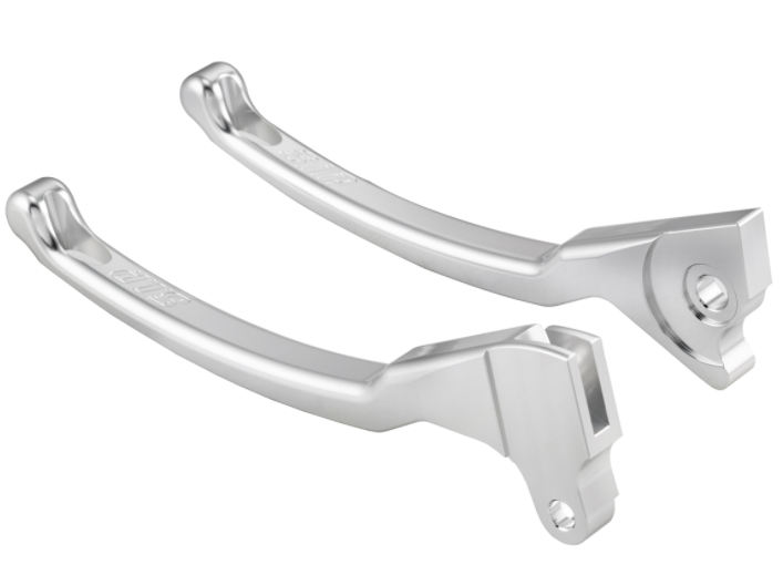 Kit levier de frein sport gauche/droite pour Vespa LX/LXV/S/Primavera/Sprint 50-150ccm, argent
