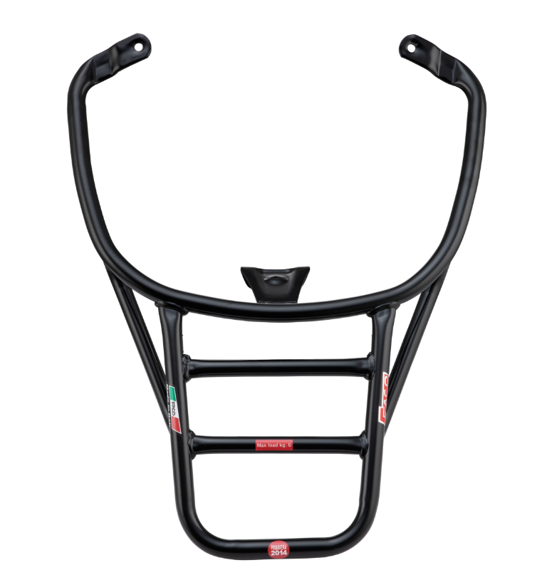Pont de bagages arrière pour Vespa Primavera /Sprint /Elettrica 50-150ccm, noir