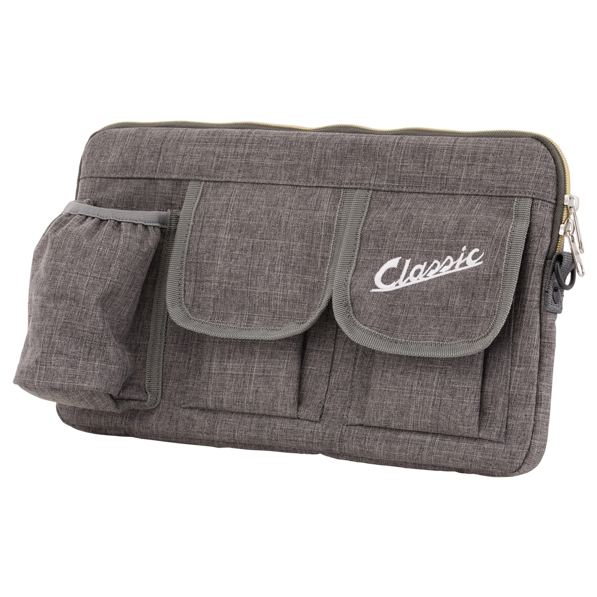 Sac "Classic" pour compartiment à bagages/boîte à gants Vespa - gris, nylon