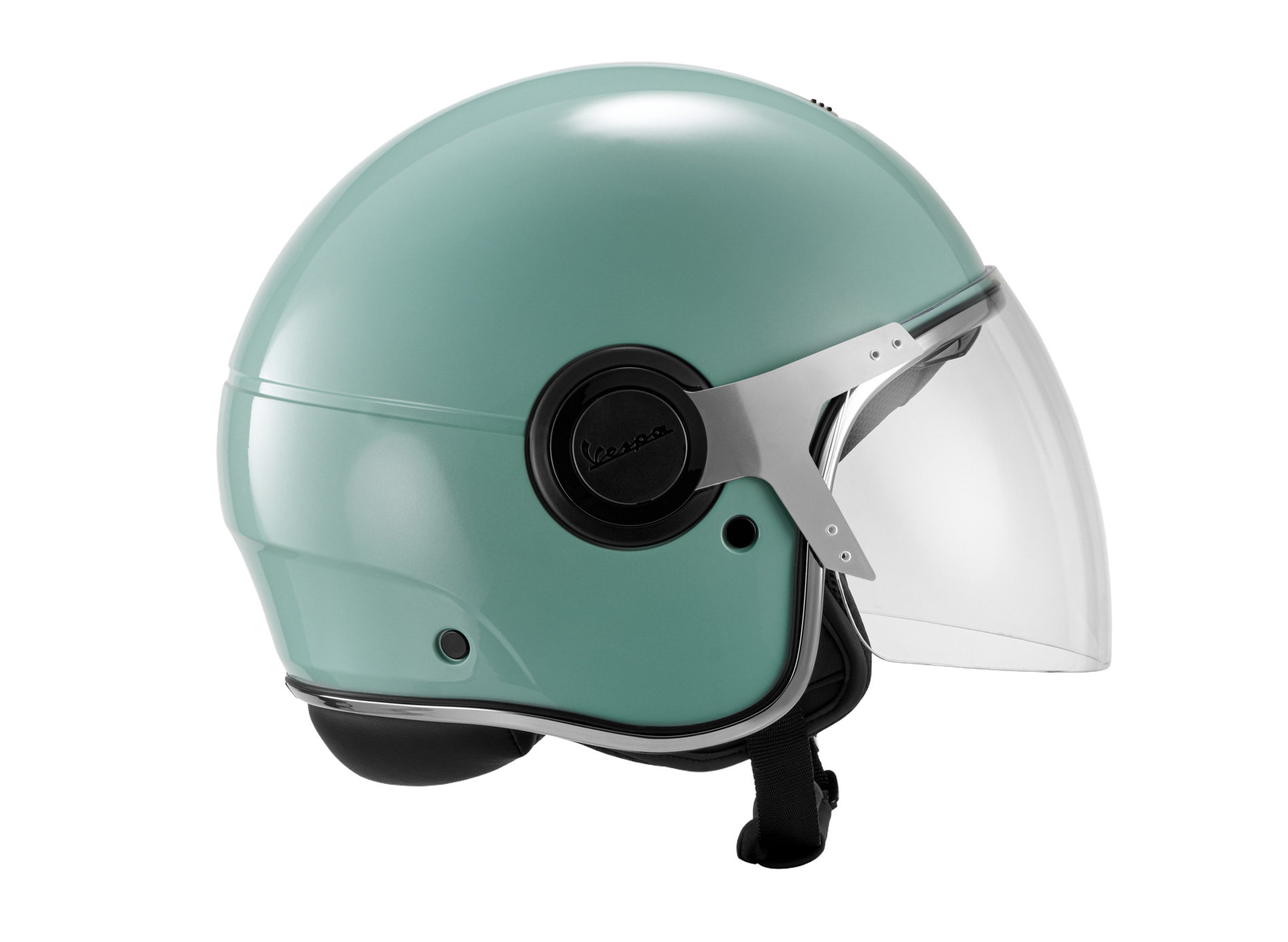 Vespa casque jet, Vespa Argentario, vert