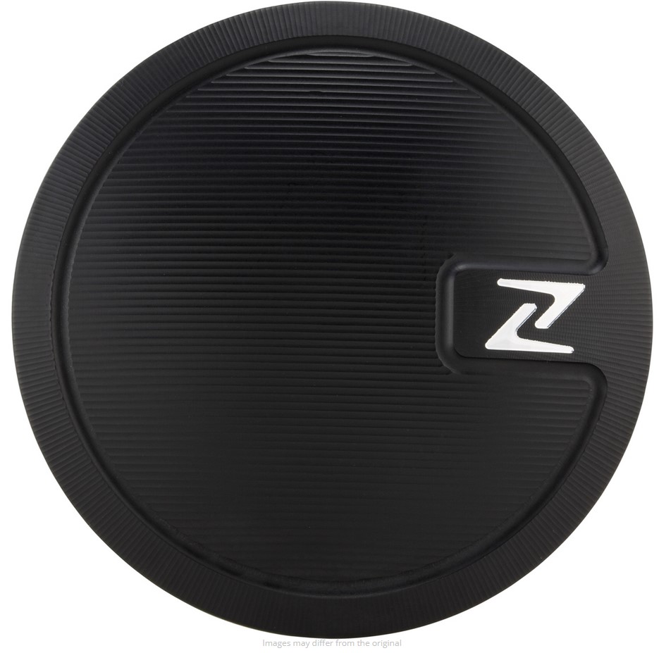 Cache couvercle vario LEADER pour Vespa, noir mat
