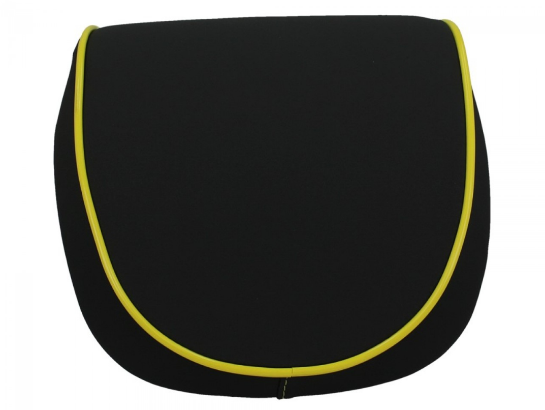 Dossier d'origine pour top case Vespa Elettrica giallo/jaune
