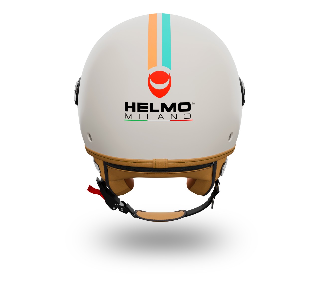 Helmo Milano Demi Jet Veloce blanc mat