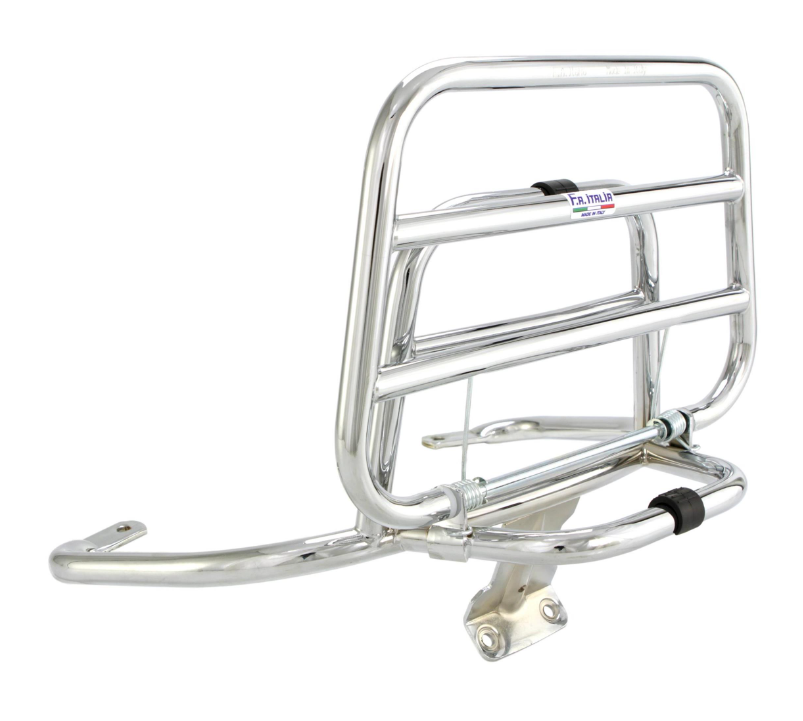Porte-bagages arrière pour Vespa LX /LXV /S 50-150ccm, pliable, chrome