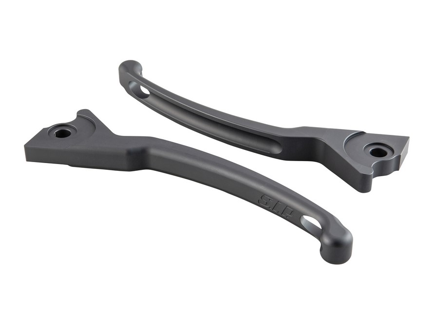 Set de levier de frein sport pour Vespa, droite et gauche, gris mat