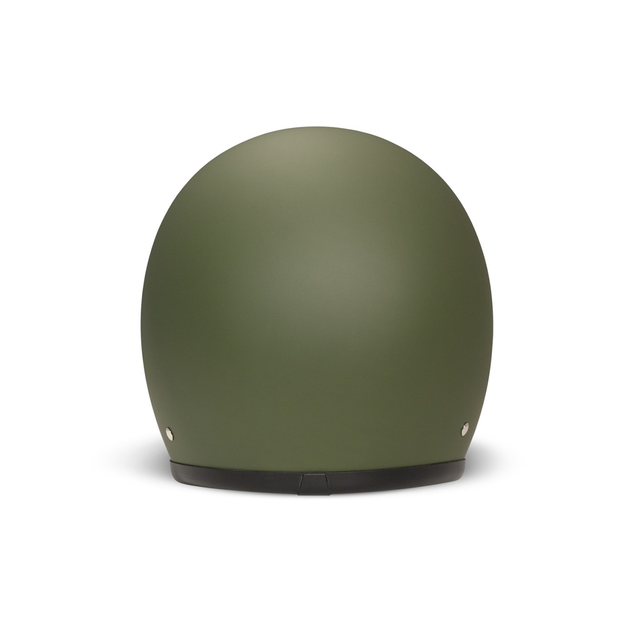 Casque intégral DMD Retro, vert mat, Matt Green, fibre de verre, ECE 22.06