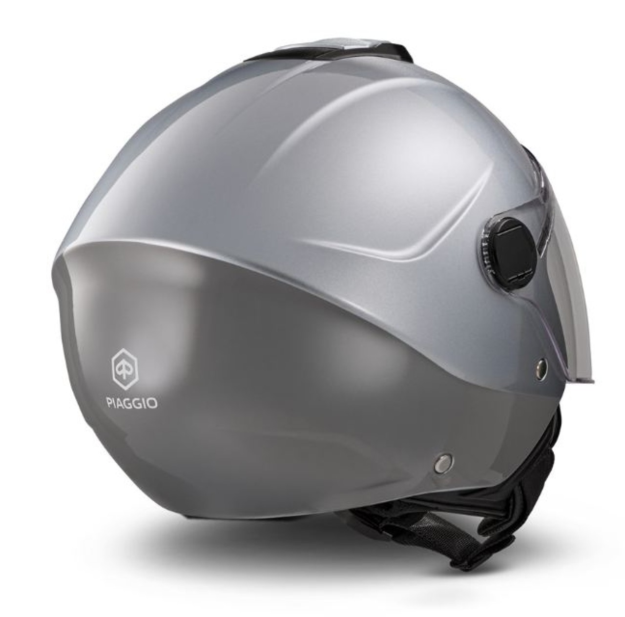 Casque intégral Piaggio Demi Jet UL01 gris brillant