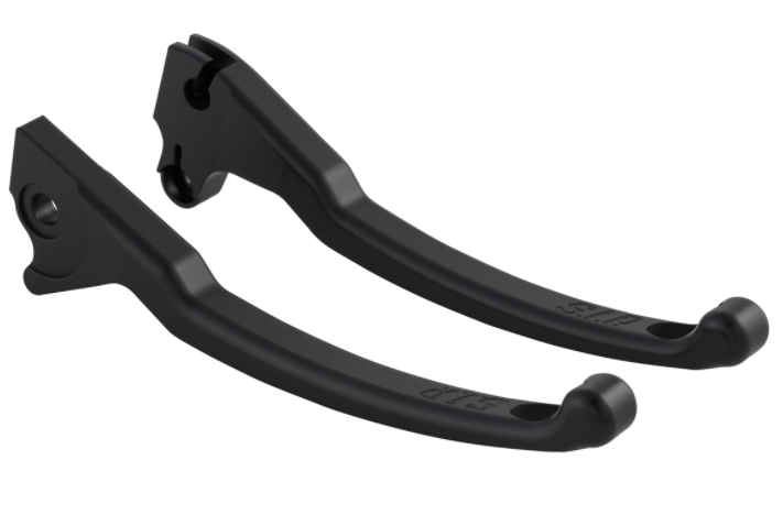 Kit levier de frein sport gauche/droite pour Vespa LX/LXV/S/Primavera/Sprint 50-150ccm, noir mat