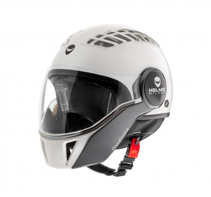 Mécanisme de visière Helmo Milano pour casque FuoriRotta, noir