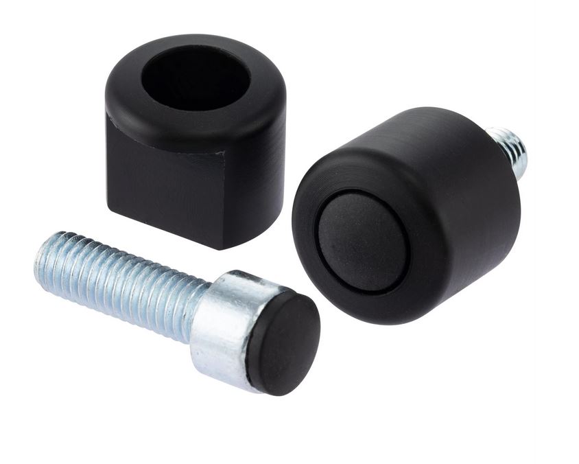 Cache trou de rétroviseur RIZOMA pour Vespa GTS/GTS Super 125-300ccm (`23-), noir