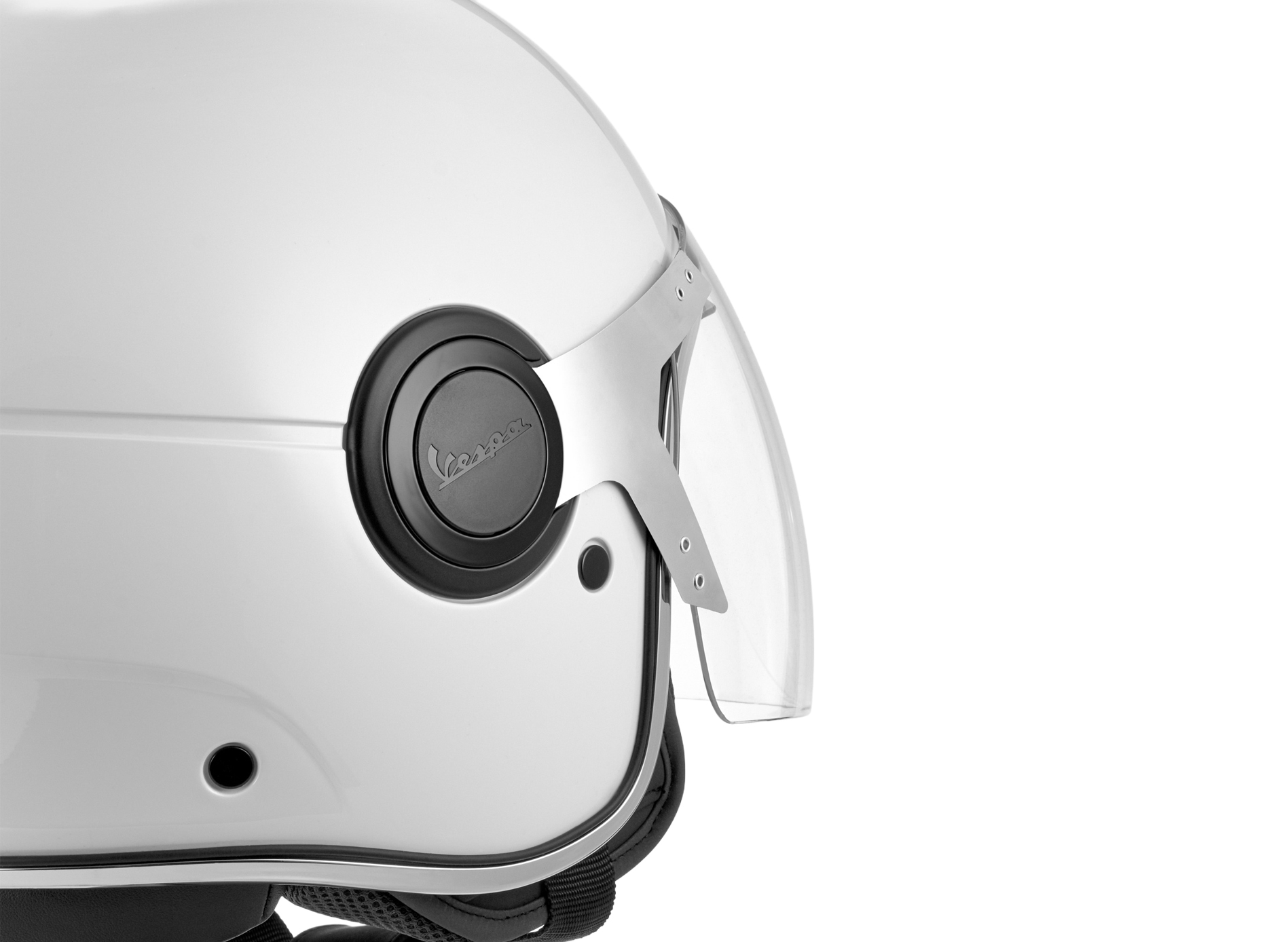 Vespa casque jet, Vespa Argentario, blanc