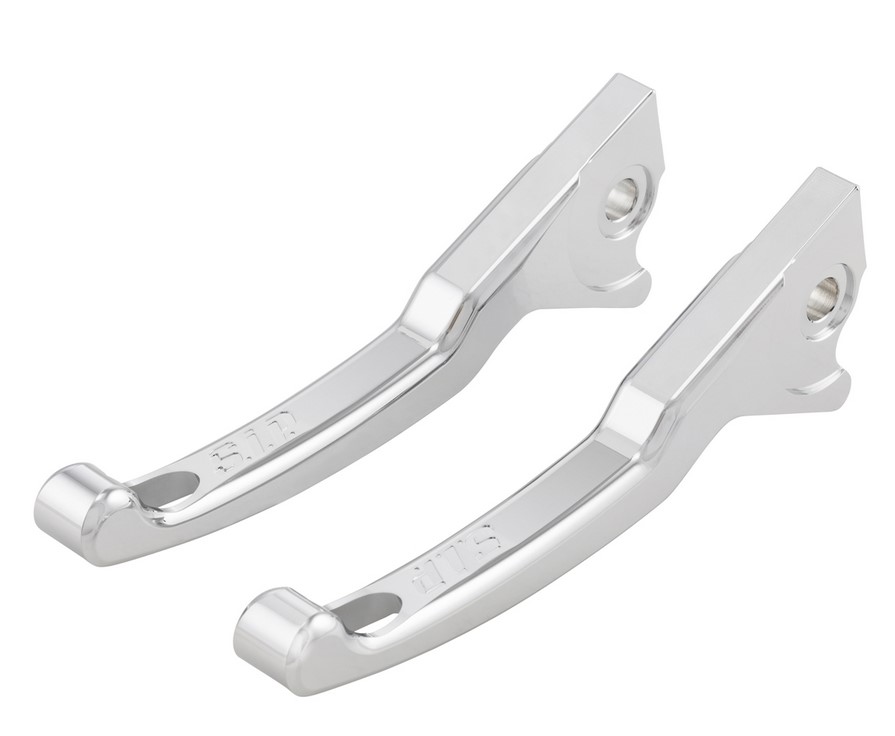 Leviers de frein Shorty pour Vespa, droite et gauche, chrome