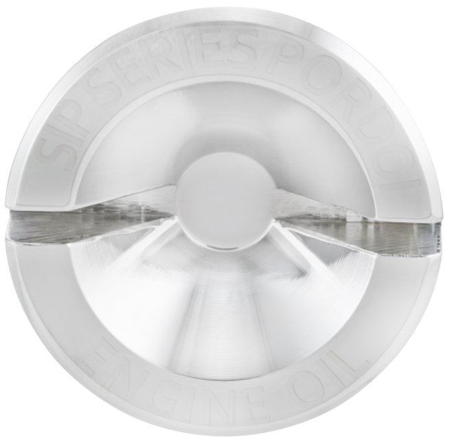 Vis de remplissage d'huile moteur pour Vespa Primavera/​Sprint 125-150ccm c.-à-d. 3V 4T AC, chromé
