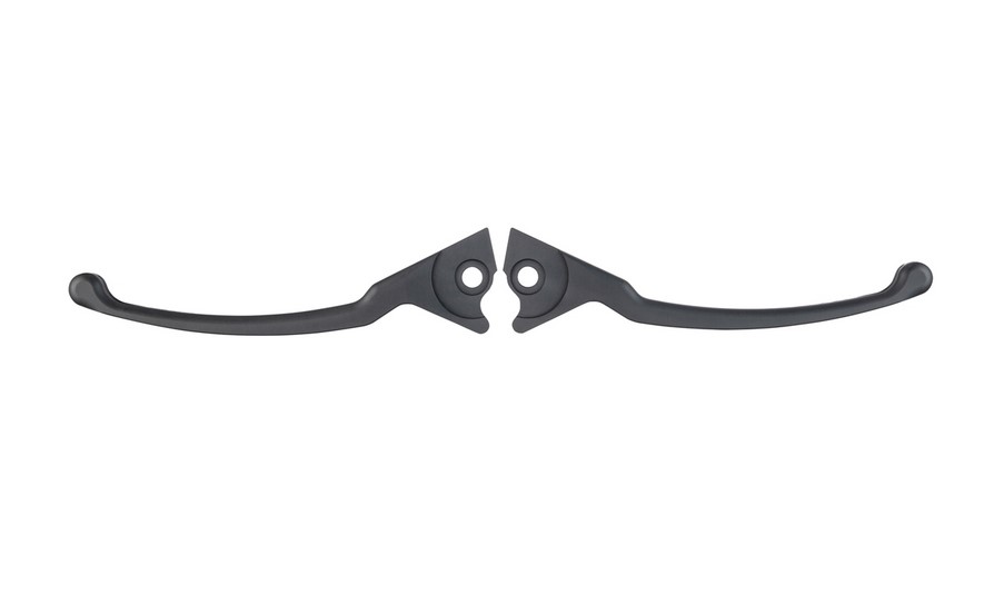 Set de levier de frein sport pour Vespa, droite et gauche, gris mat