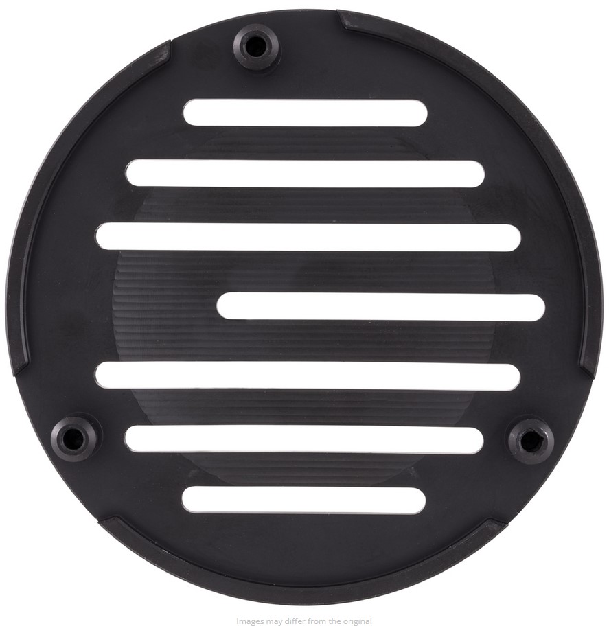 Cache couvercle vario LEADER "Vintage" pour Vespa, noir mat
