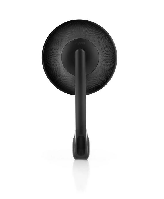 Rétroviseur d'extrémité de guidon RIZOMA E-POP pour Vespa gauche ou droite, noir