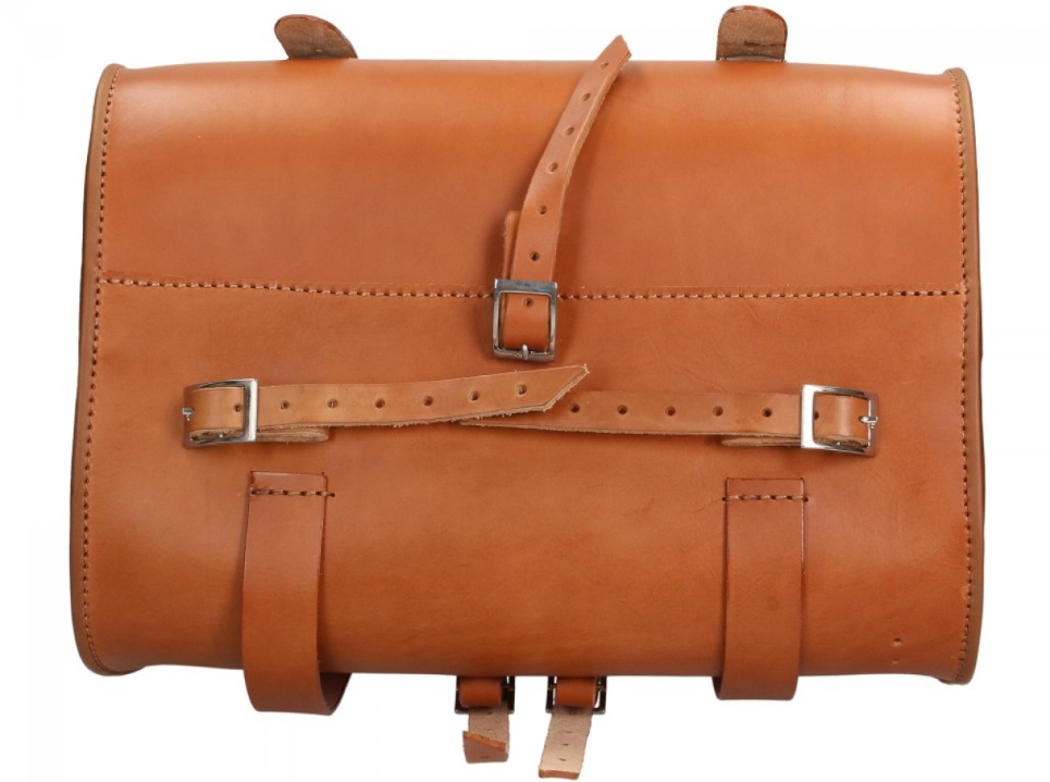 Sac en cuir Vespa d'origine - marron