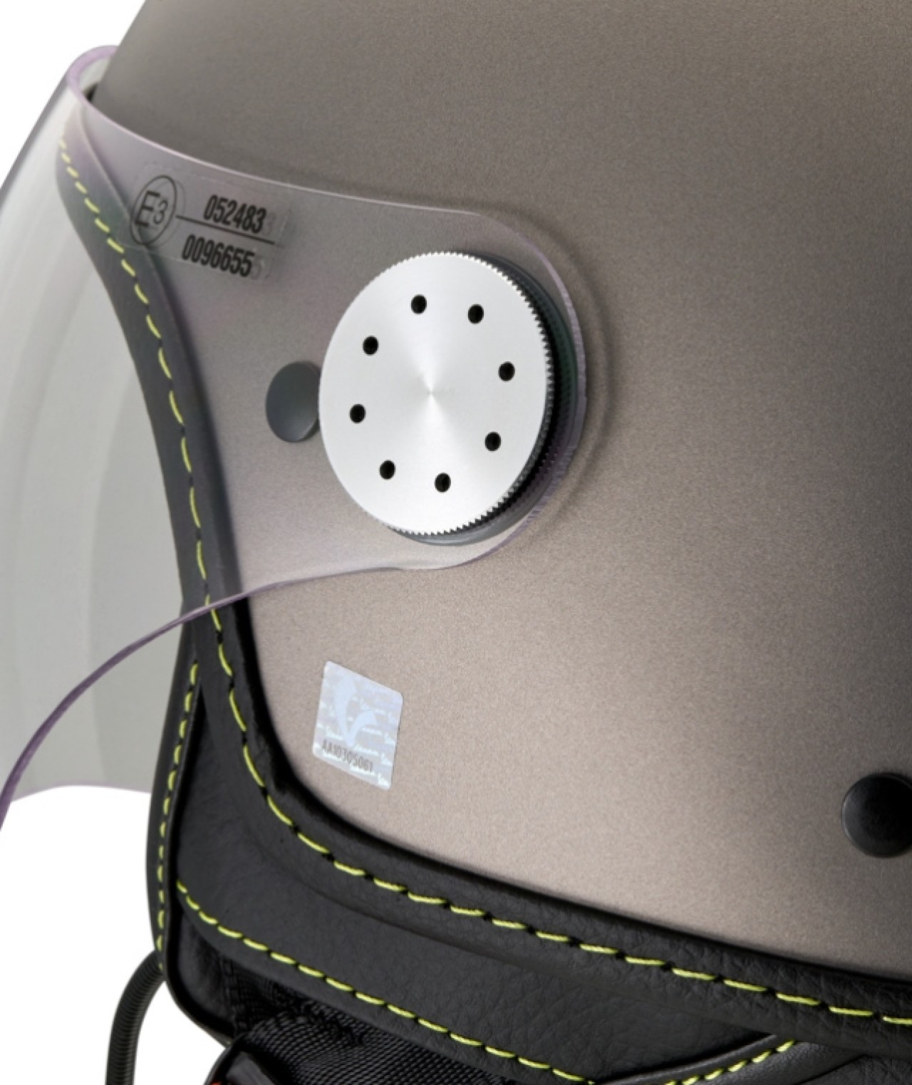 Casque intégral Vespa Visor 4.0 Grigio Ottimista Matt - Bluetooth - L1