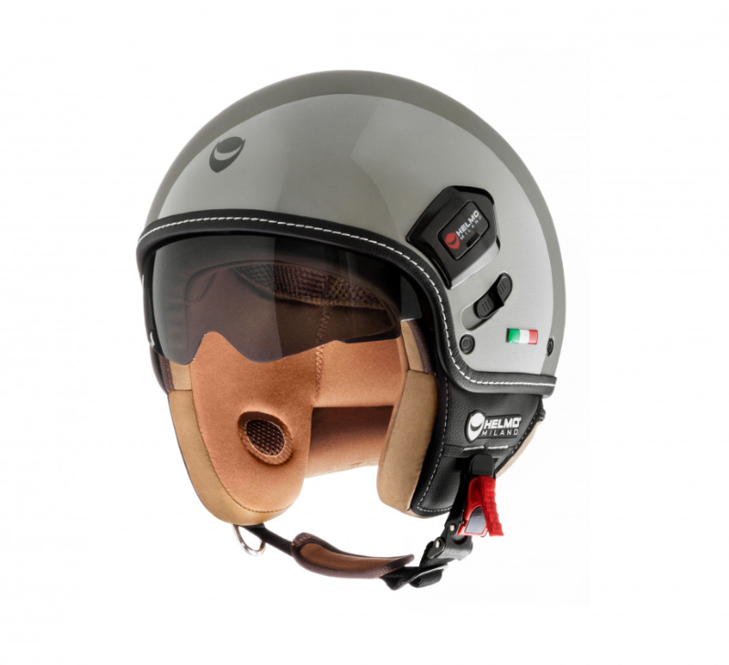 Helmo Milano Demi Jet, Puro Premium, gris brillant