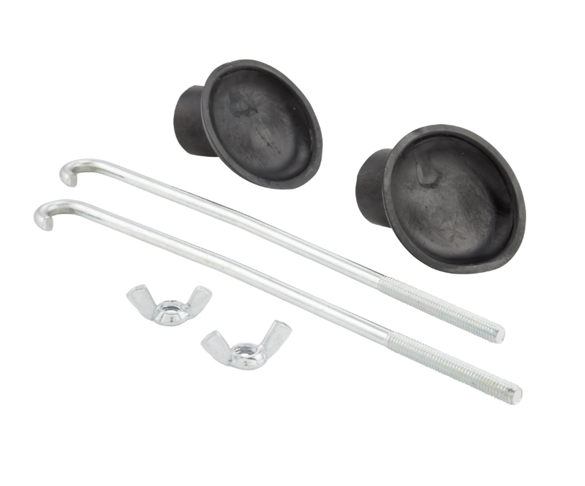 Porte-bagages avant pour Vespa PX 80-200ccm, pliable, noir