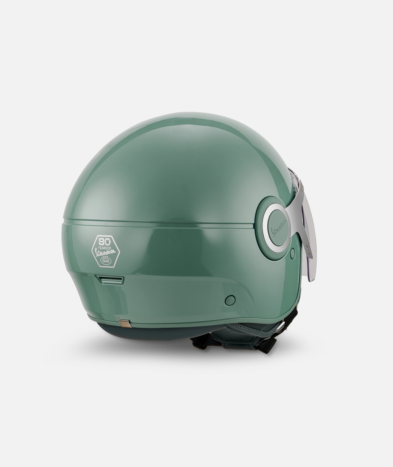 Vespa casque jet, Vespa Argentario, gris