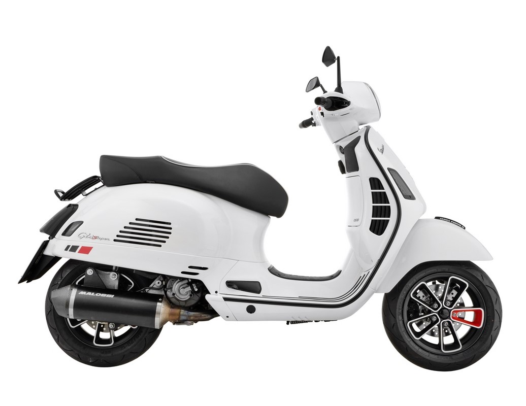 Porte-bagages arrière 70's pour Vespa GTS / GTS Super HPE 125-300 ('19-), chrome