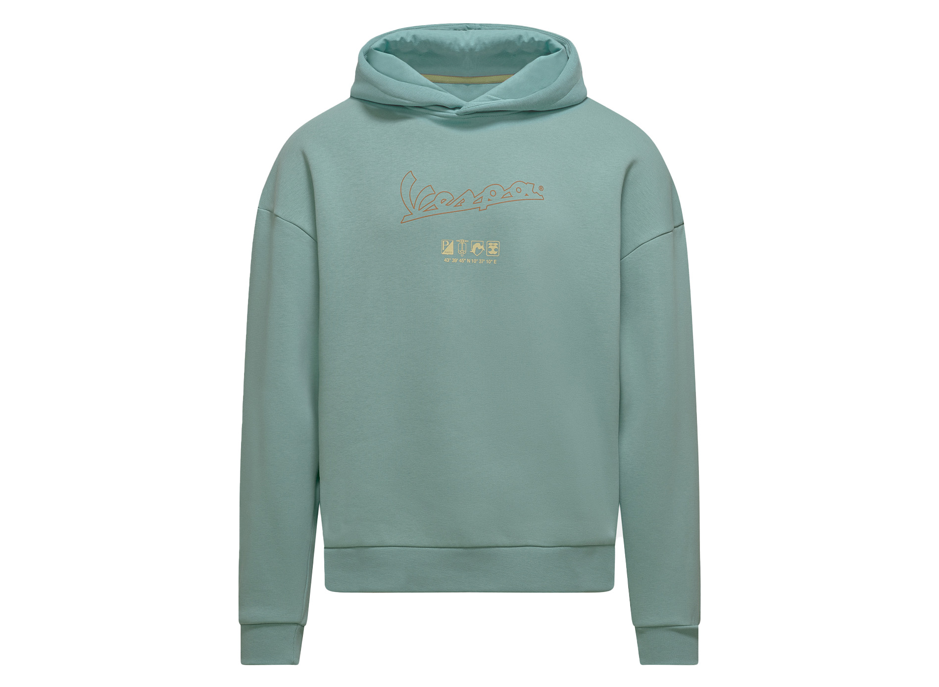 Hoodie Vespa Origin vert collection DEC