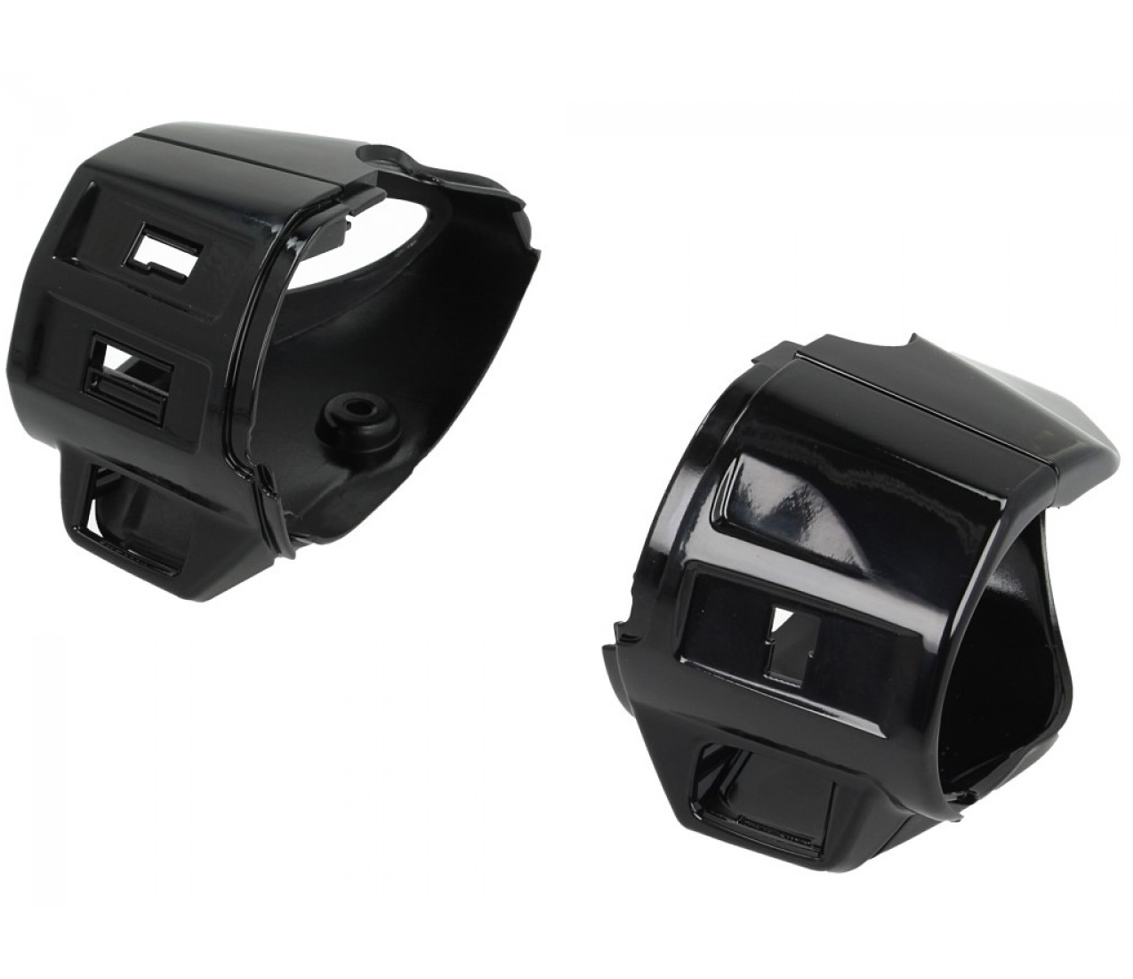 Boîtier d'interrupteur, noir brillant pour Vespa Primavera / Sprint (50ccm)