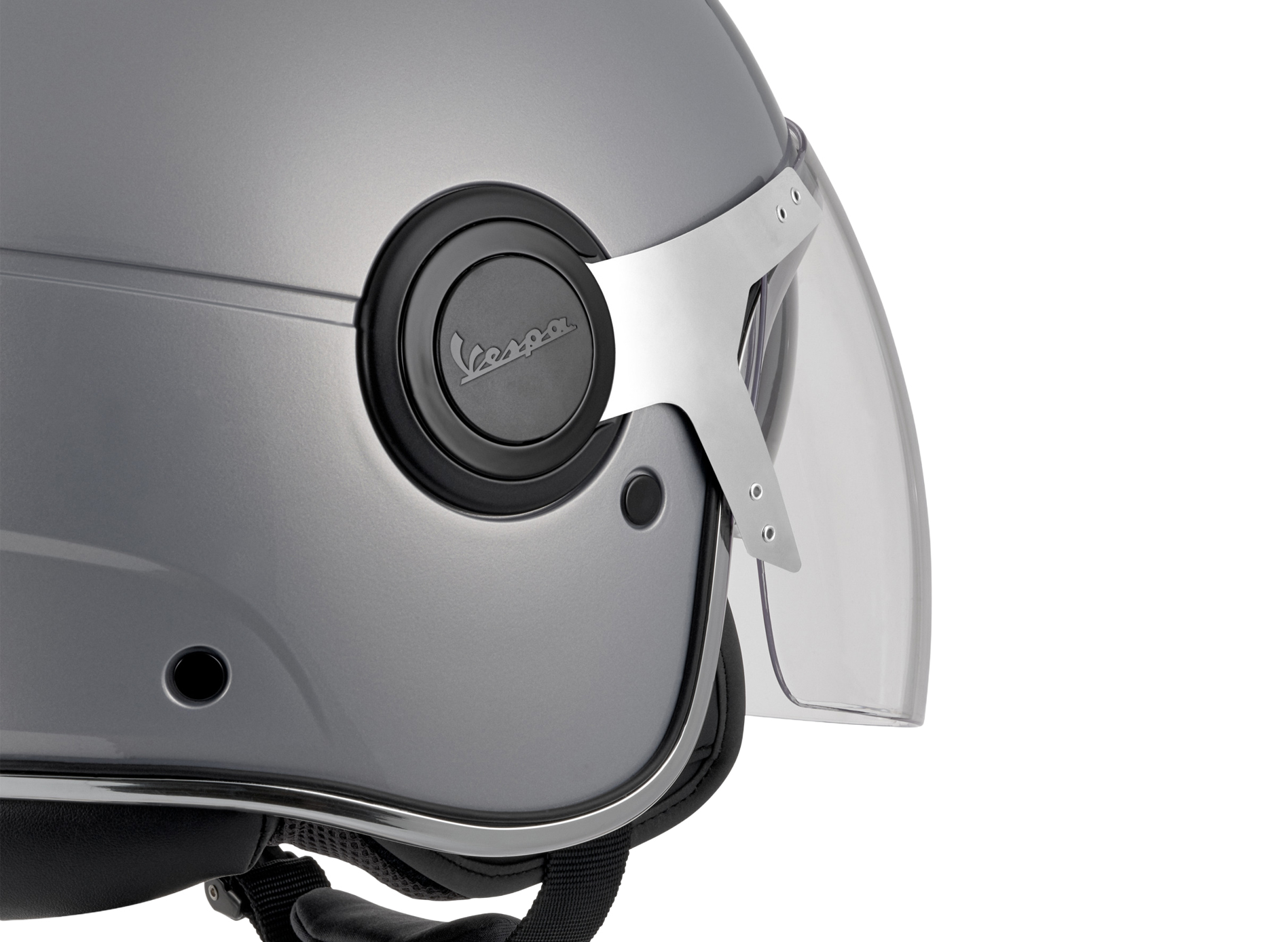 Vespa casque jet, Vespa Argentario, gris