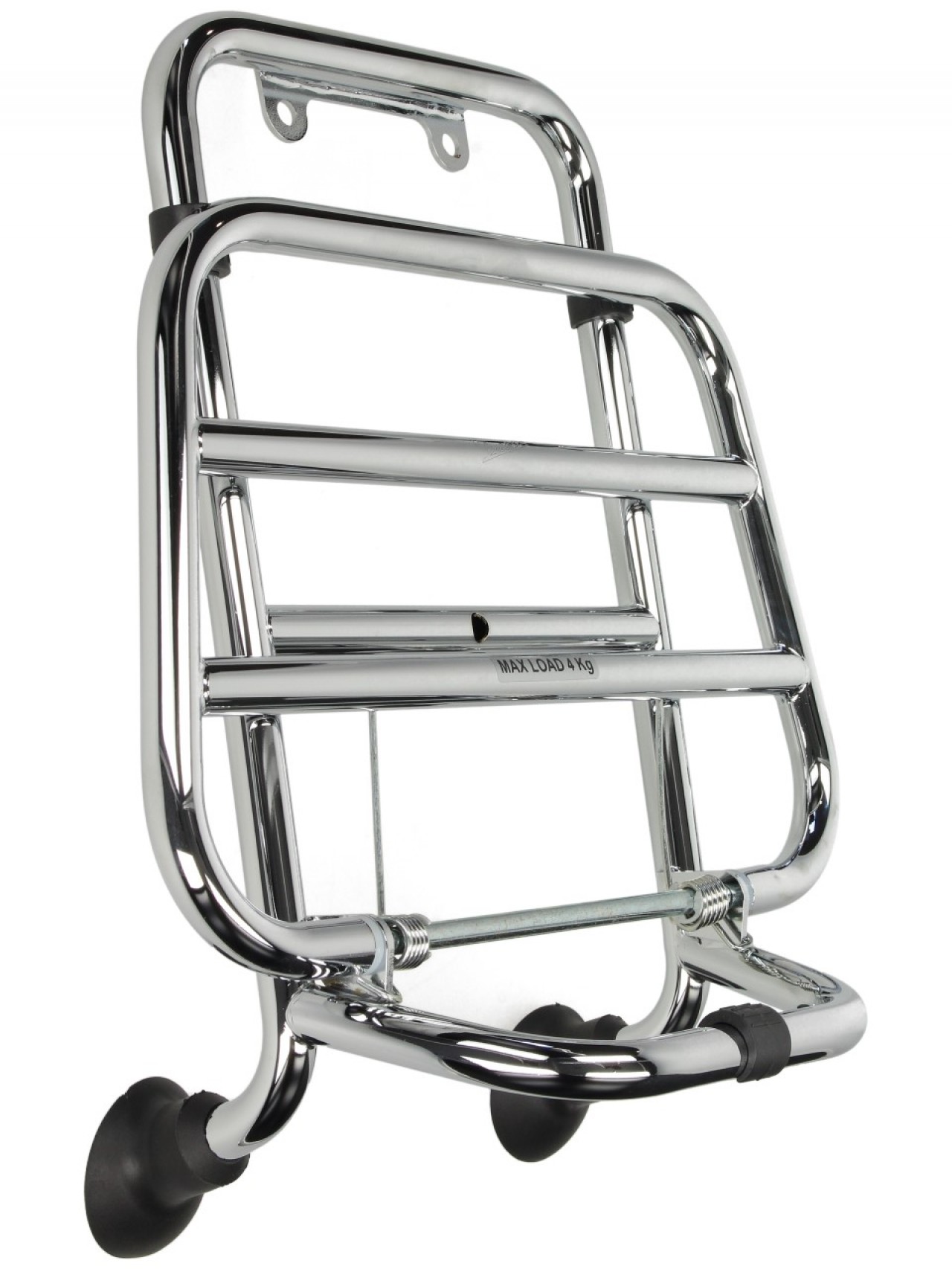 Porte-bagages, avant, chromé, pliable, pour Vespa GTS