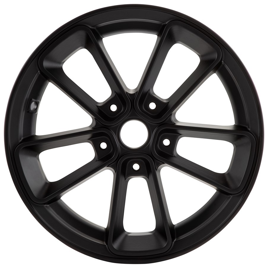 Jante avant/arrière 12" pour Vespa GTS/GTS Super/GTV/GT 60/GT/GT L 125-300ccm, noire mate