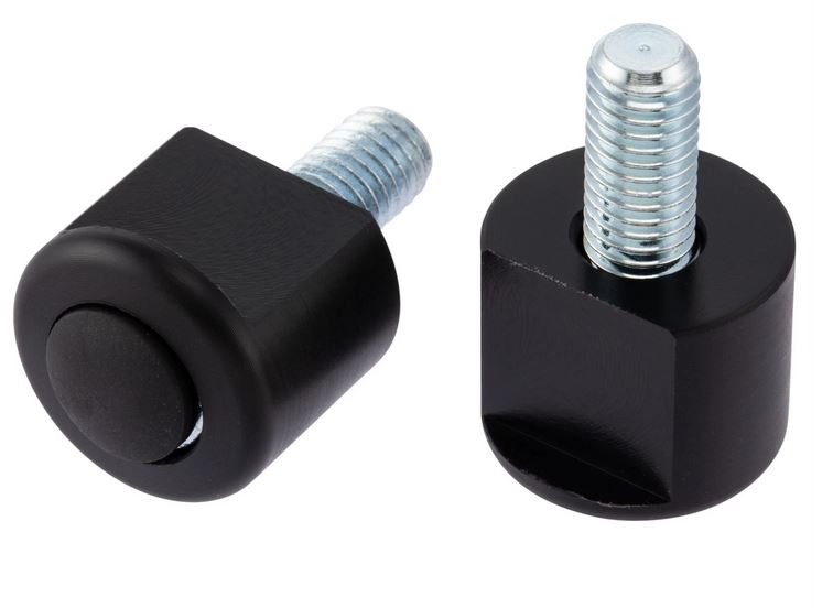 Cache trou de rétroviseur RIZOMA pour Vespa GTS/GTS Super 125-300ccm (`23-), noir