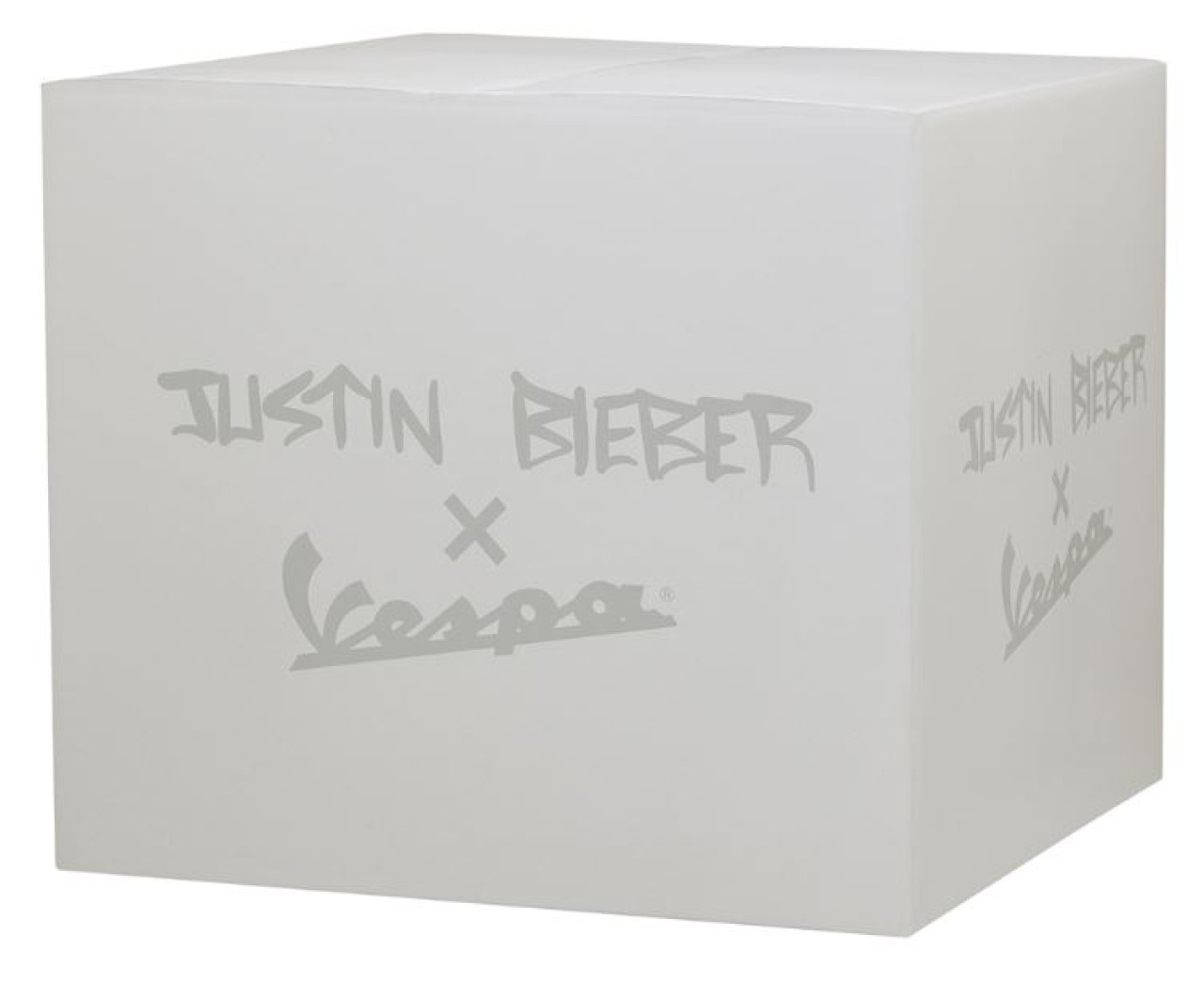 Casque Vespa VJ Justin Bieber - blanc