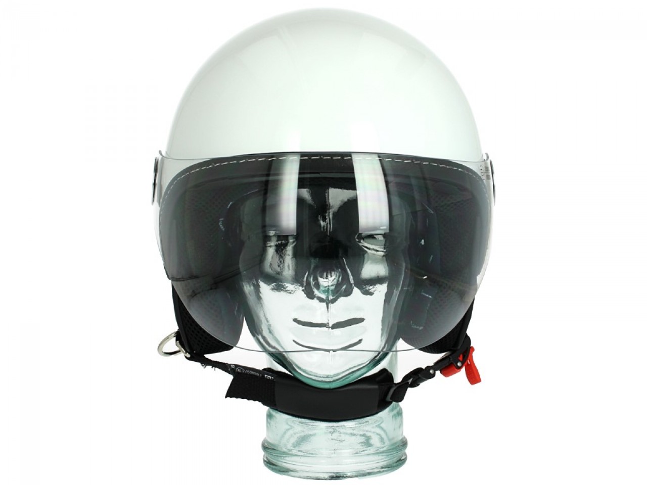 Casque jet Vespa visière 3.0 blanc