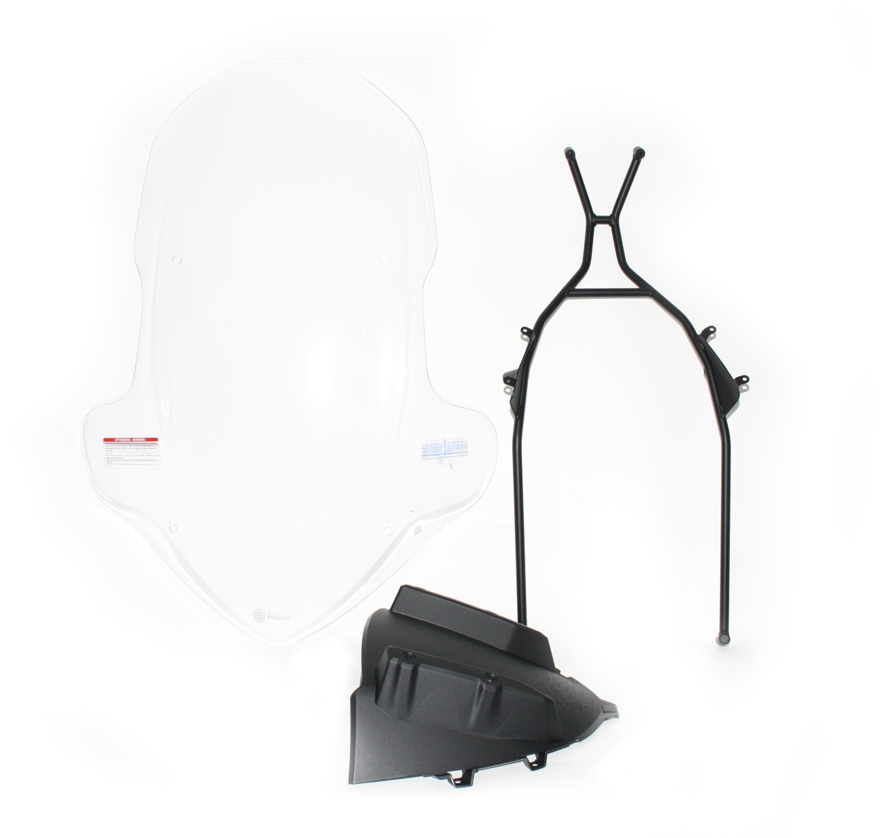 Pare-brise haut transparent pour Piaggio MP3 HPE 400 / 530