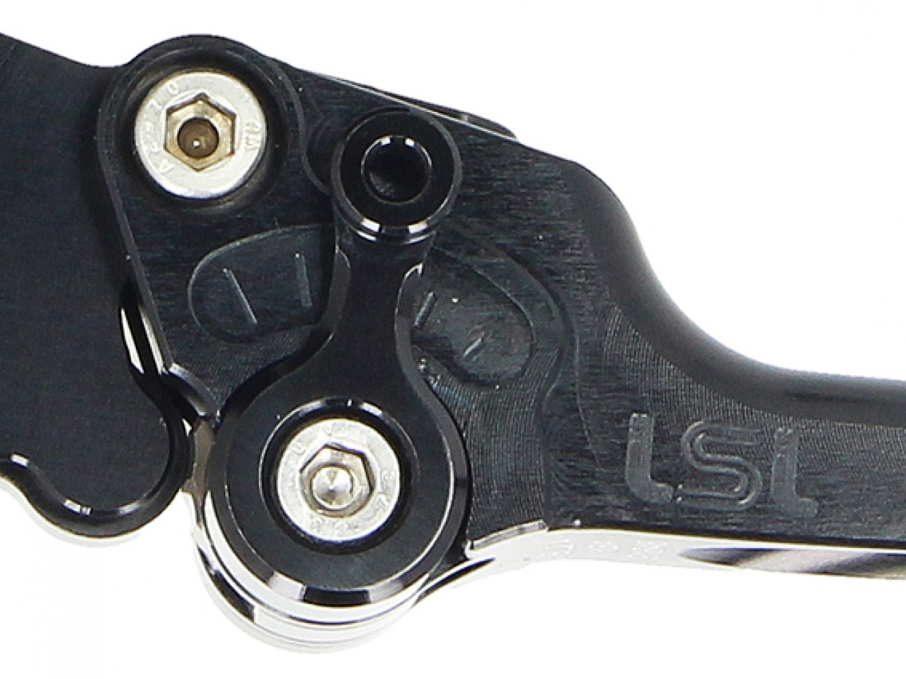 LSL levier de frein gauche / droite noir pour Vespa GTS, Primavera, Sprint, S, LX, 50 / 125 / 300